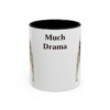 11oz Funny Shiba Inu Mug, Black, front view