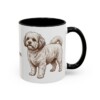 11oz Shichon Mug, Black, right side view