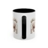 11oz Shichon Latin Mug, Black, back view