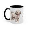 11oz Shichon Latin Mug, Black, left side view