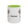 11oz Shichon Mug, Light Green, front view