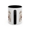 11oz Shichon Dog Mom Mug, Black, back view