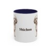 11oz Shichon Mug, Navy, front view
