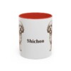11oz Shichon Mug, Red, front view