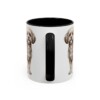 11oz Shih-Poo Latin Mug, Black, back view