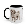 11oz Shih-Poo Mug, Black, left side view