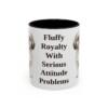 11oz Funny Shih Tzu Mug, Black, front view