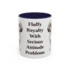 11oz Funny Shih Tzu Mug, Navy, front view