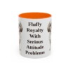 11oz Funny Shih Tzu Mug, Orange, front view