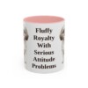11oz Funny Shih Tzu Mug, Pink, front view