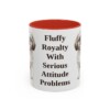 11oz Funny Shih Tzu Mug, Red, front view