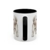 11oz Shih Tzu Dog Mom Mug, Black, back view