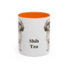 11oz Shih Tzu Mug, Orange, front view