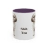 11oz Shih Tzu Mug, Purple, front view