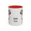 11oz Shih Tzu Mug, Red, front view