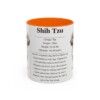 11oz shih tzu mug, Orange