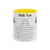11oz shih tzu mug, Yellow