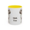 11oz Shih Tzu Mug, Yellow, front view