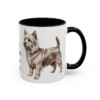 11oz-silky-terrier-mug-humor-black-right 11oz Funny Silky Terrier Mug, Black, right side view