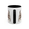 11oz Silky Terrier Dog Mom Mug, Black, back view