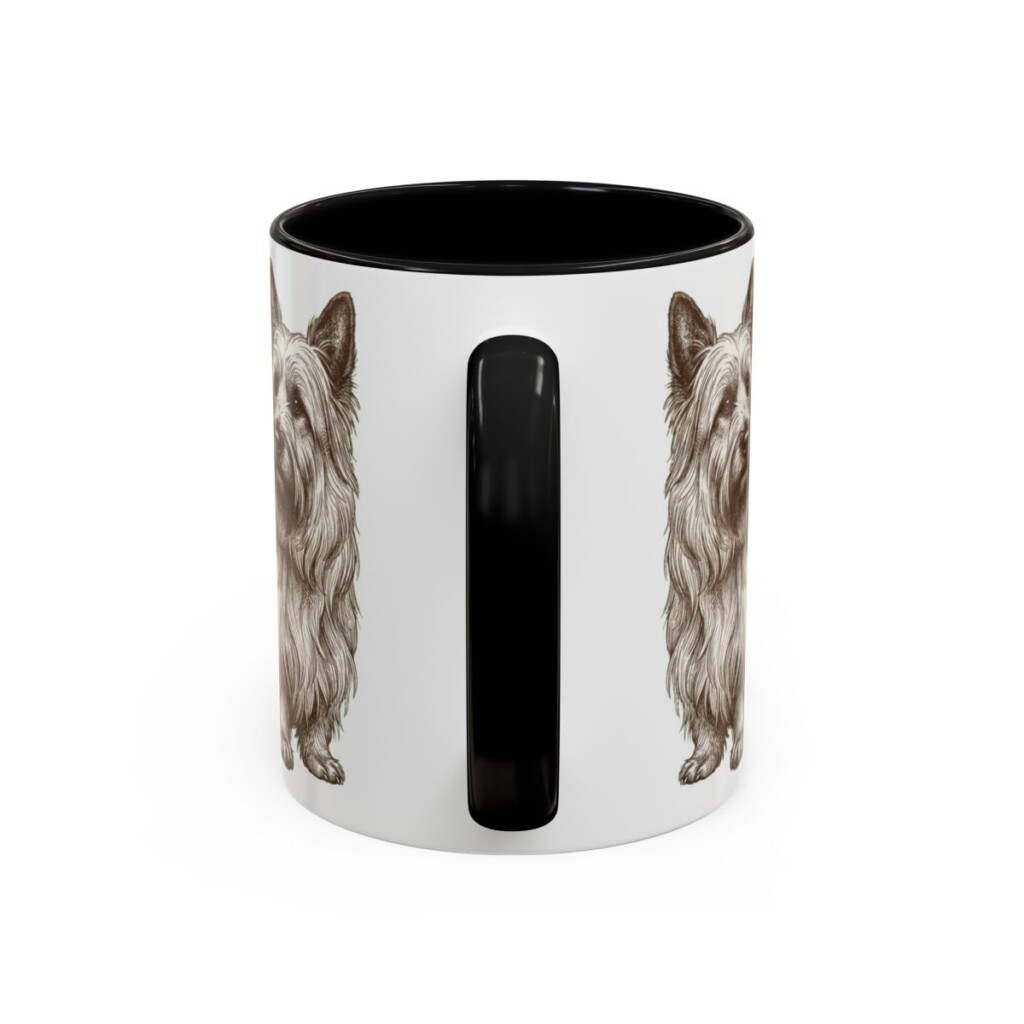 11oz-skye-terrier-mug-black-back 11oz Skye Terrier Mug, Black, back view
