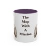 11oz Funny Skye Terrier Mug, Purple, front view