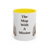 11oz Funny Skye Terrier Mug, Yellow, front view