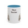 11oz-skye-terrier-mug-light-blue 11oz Skye Terrier Mug, Light Blue, front view