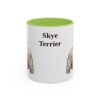 11oz-skye-terrier-mug-light-green 11oz Skye Terrier Mug, Light Green, front view