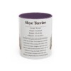 11oz Skye Terrier Mug, Purple, front view
