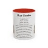 11oz Skye Terrier Mug, Red, front view