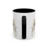 11oz Sloughi Mug, Black, back view