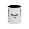 11oz-sloughi-mug-dad-black-front 11oz Sloughi Dog Dad Mug, Black, front view