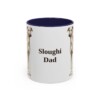 11oz-sloughi-mug-dad-navy 11oz Sloughi Dog Dad Mug, Navy, front view