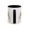 11oz Sloughi Latin Mug, Black, back view