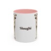 11oz Sloughi Mug, Pink, front view