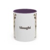 11oz Sloughi Mug, Purple, front view