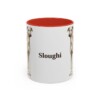 11oz Sloughi Mug, Red, front view