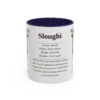 11oz Sloughi Mug, Navy, front view