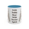 11oz-soft-coated-wheaten-terrier-mug-humor-light-blue 11oz Funny Soft Coated Wheaten Terrier Mug, Light Blue, front view