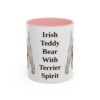 11oz-soft-coated-wheaten-terrier-mug-humor-pink 11oz Funny Soft Coated Wheaten Terrier Mug, Pink, front view
