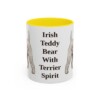 11oz-soft-coated-wheaten-terrier-mug-humor-yellow 11oz Funny Soft Coated Wheaten Terrier Mug, Yellow, front view