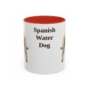 11oz Spanish Water Dog Mug, Red, front view