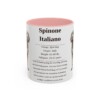 11oz Spinone Italiano Mug, Pink, front view