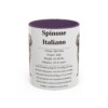11oz Spinone Italiano Mug, Purple, front view