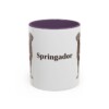 11oz Springador Mug, Purple, front view