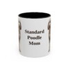 11oz-standard-poodle-mug-mom-black-front 11oz Standard Poodle Dog Mom Mug, Black, front view