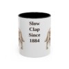 11oz Funny Sussex Spaniel Mug, Black, front view