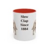 11oz Funny Sussex Spaniel Mug, Red, front view