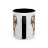 11oz Sussex Spaniel Dog Mom Mug, Black, back view